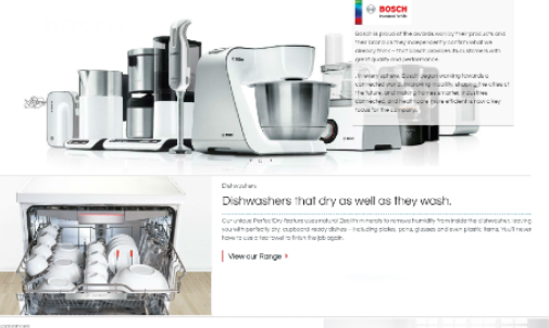 Example of Brand Page - White Background