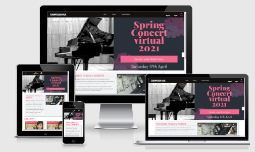 Composer MLK - Python, Django portfolio